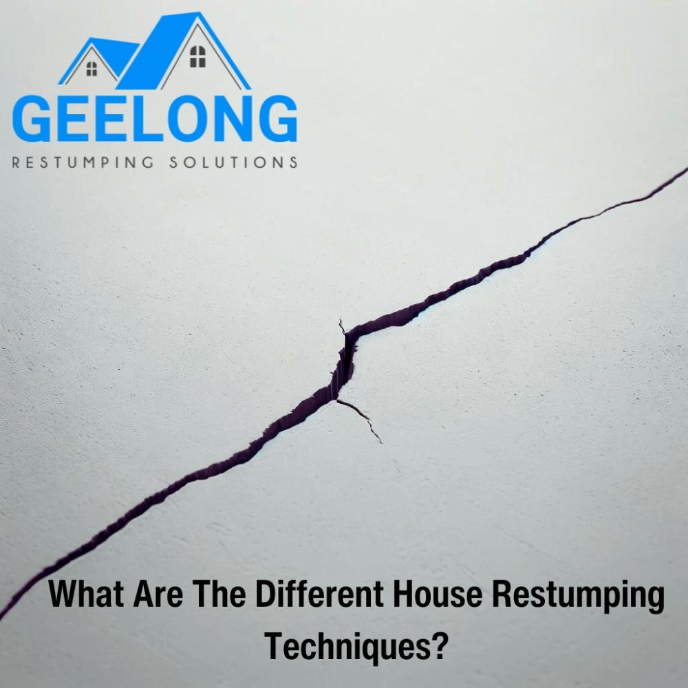 What Are The Different House Restumping Techniques