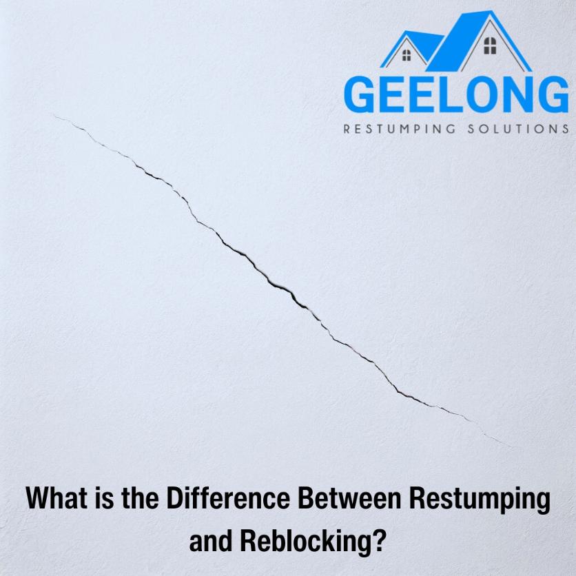 What is the Difference Between Restumping and Reblocking